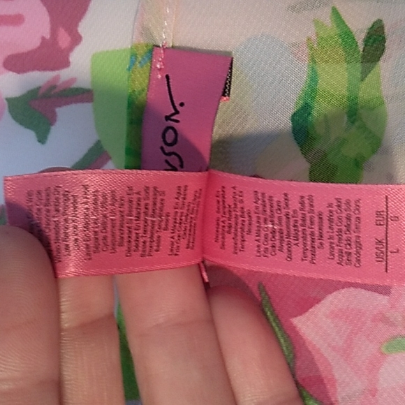 Pretty Floral Chemise Nightie Lingerie V Back, Ruffle Hem. SEXY! - Picture 12 of 13